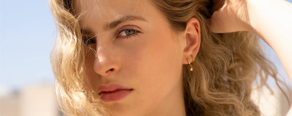Ohrläppchen Piercingschmuck