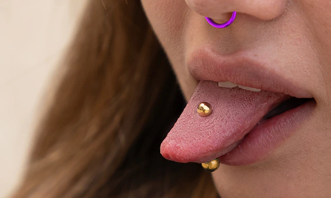 Zungen-Piercingschmuck