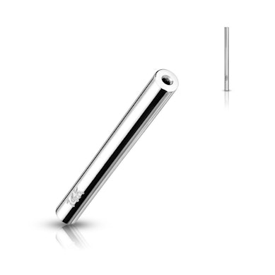 Gewindeloses Push-In Barbell aus 14K Gold
