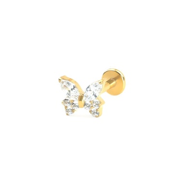 Titan-Labret mit CZ-Schmetterling