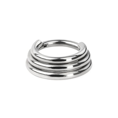 Dreilagiger Ring mit Scharnier
