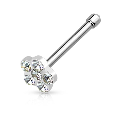 Nasenstecker mit einer Blume