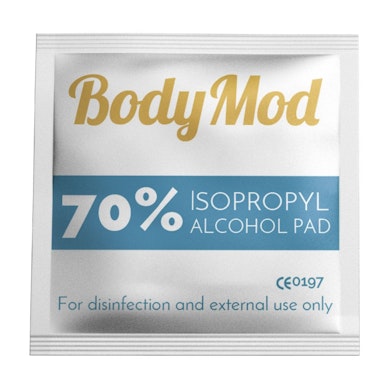 Desinfizierender Alkoholtupfer