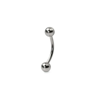 Gebogener Stecker aus Titan