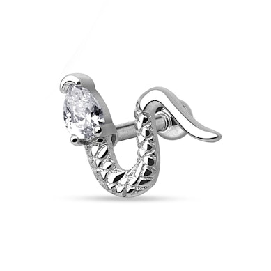 Ohrschmuck mit einer Schlange