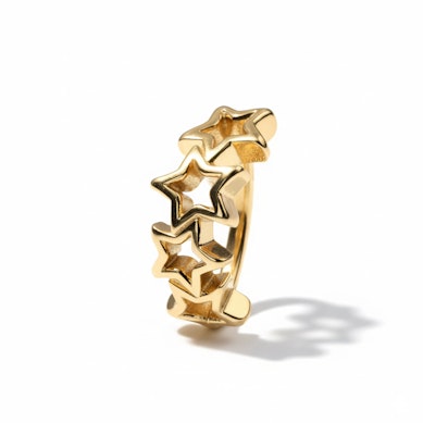 Bauchnabel-Clicker mit Sternen