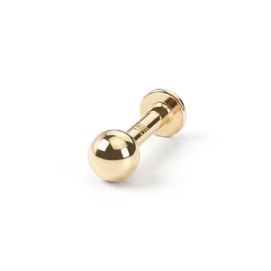Labret aus 14kt. Gold
