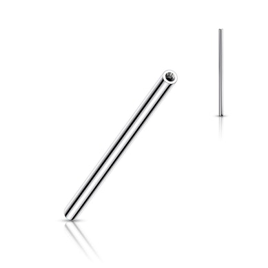 Gewindeloses Push-In Barbell aus Titan