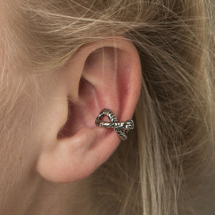 Earcuff mit Schlange