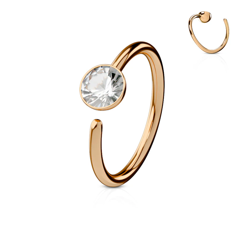 Ring mit festem Stein