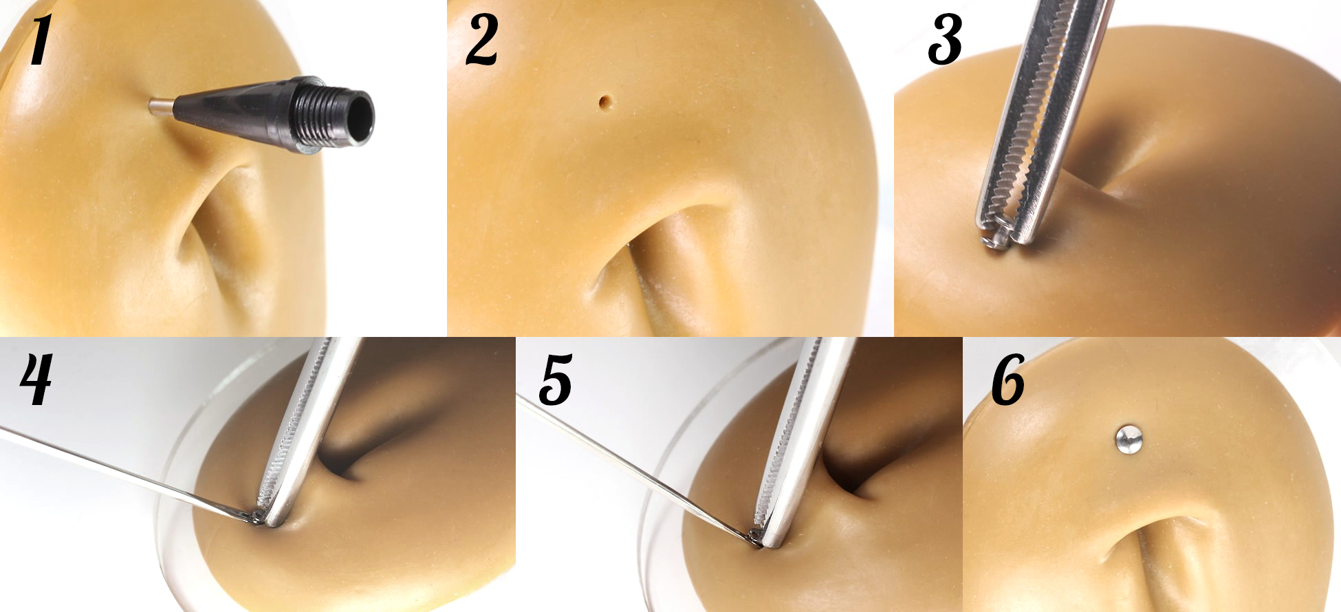 Dermal Anchor Hilfswerkzeug