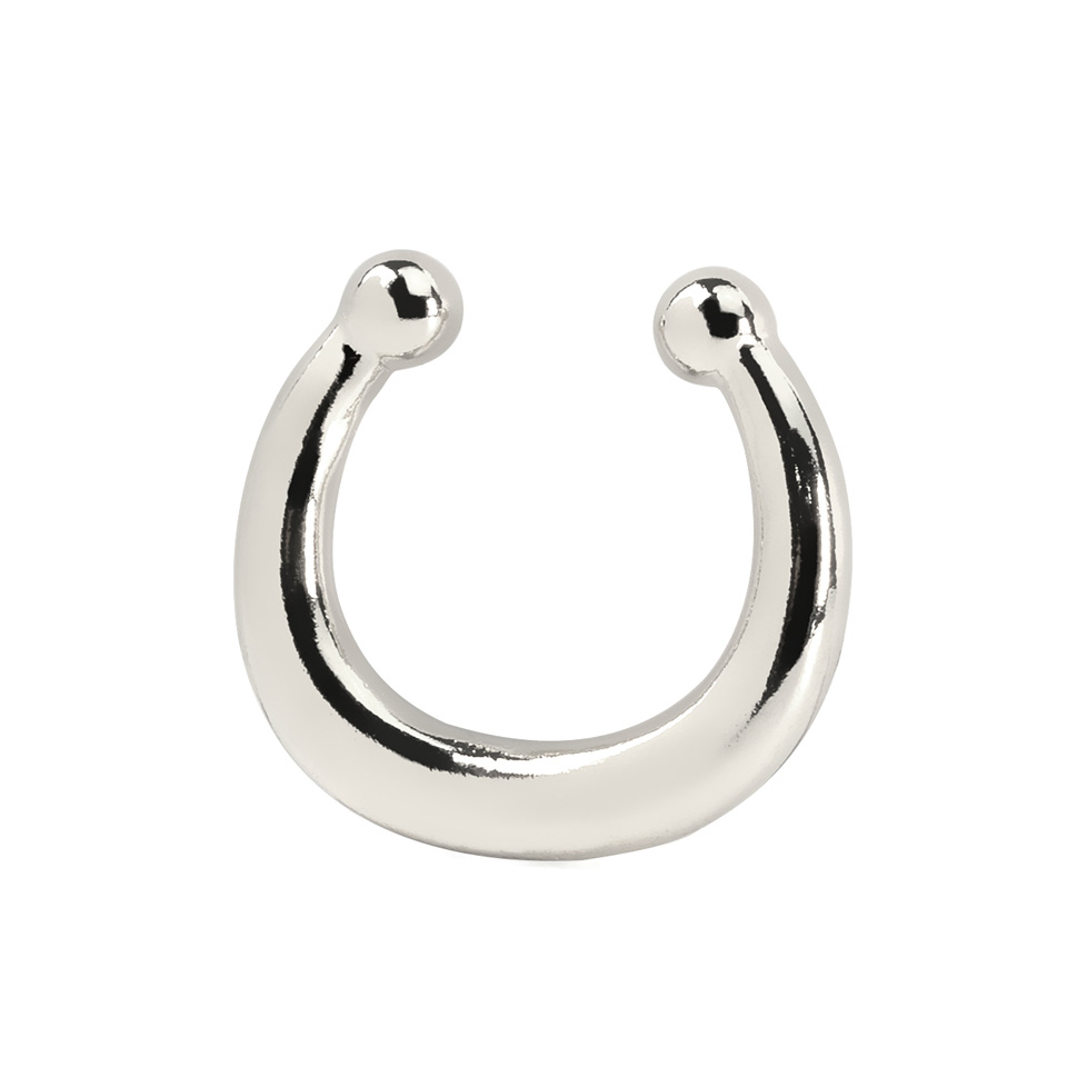 Fake Septumpiercing im einfachen Design