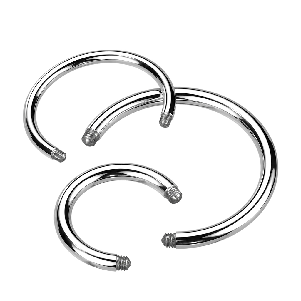 Loses Hufeisen aus Titan